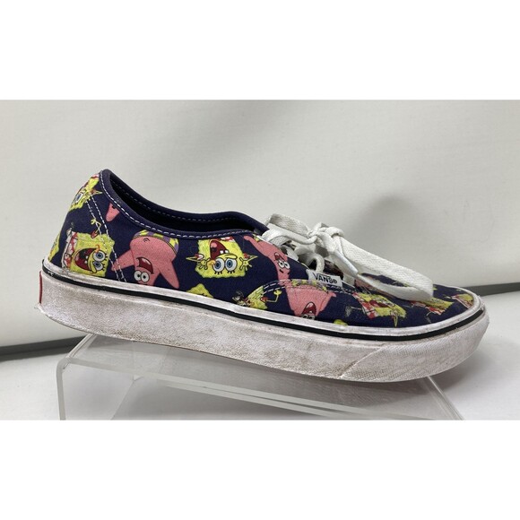 VANS Spongebob “Alohabob” Comfy Cush Authentic Men’s Size 6 / Women 7.5 Skate - Picture 1 of 11